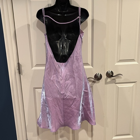 Princess Polly Violetta Mini Dress purple - size 12 - new with tags - Picture 2 of 3